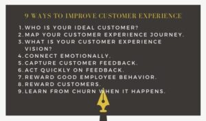 Nine Ways to Improve Customer Experience