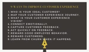 Nine Ways to Improve Customer Experience