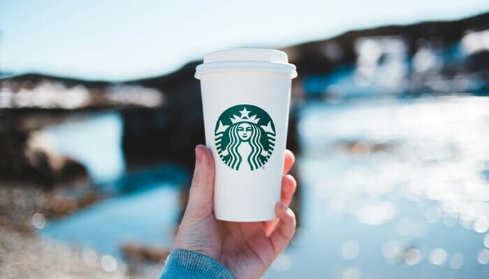 Visual branding example: Starbucks