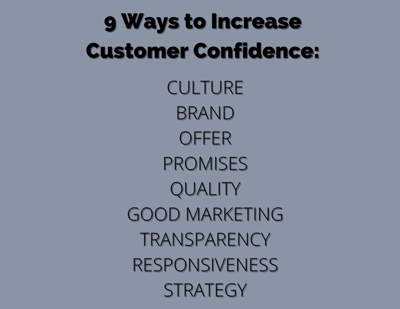 How to Increase Customer Confidence (Starting Today!)