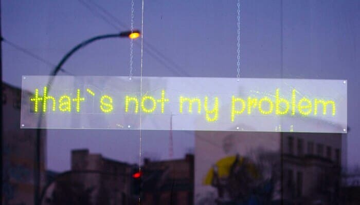 that's not my problem approach